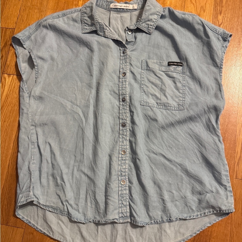 Calvin Klein Jeans Light Blue Casual Shirt​